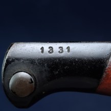 Portuguese m938 Bayonet for the MP34 Solothurn Submachine Gun -8